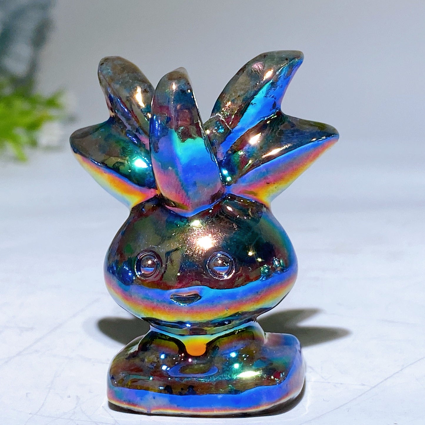 1.6"-2.4" Aura Yooperlite Pokemon Character Carving Crystal Healing Bulk Wholesale