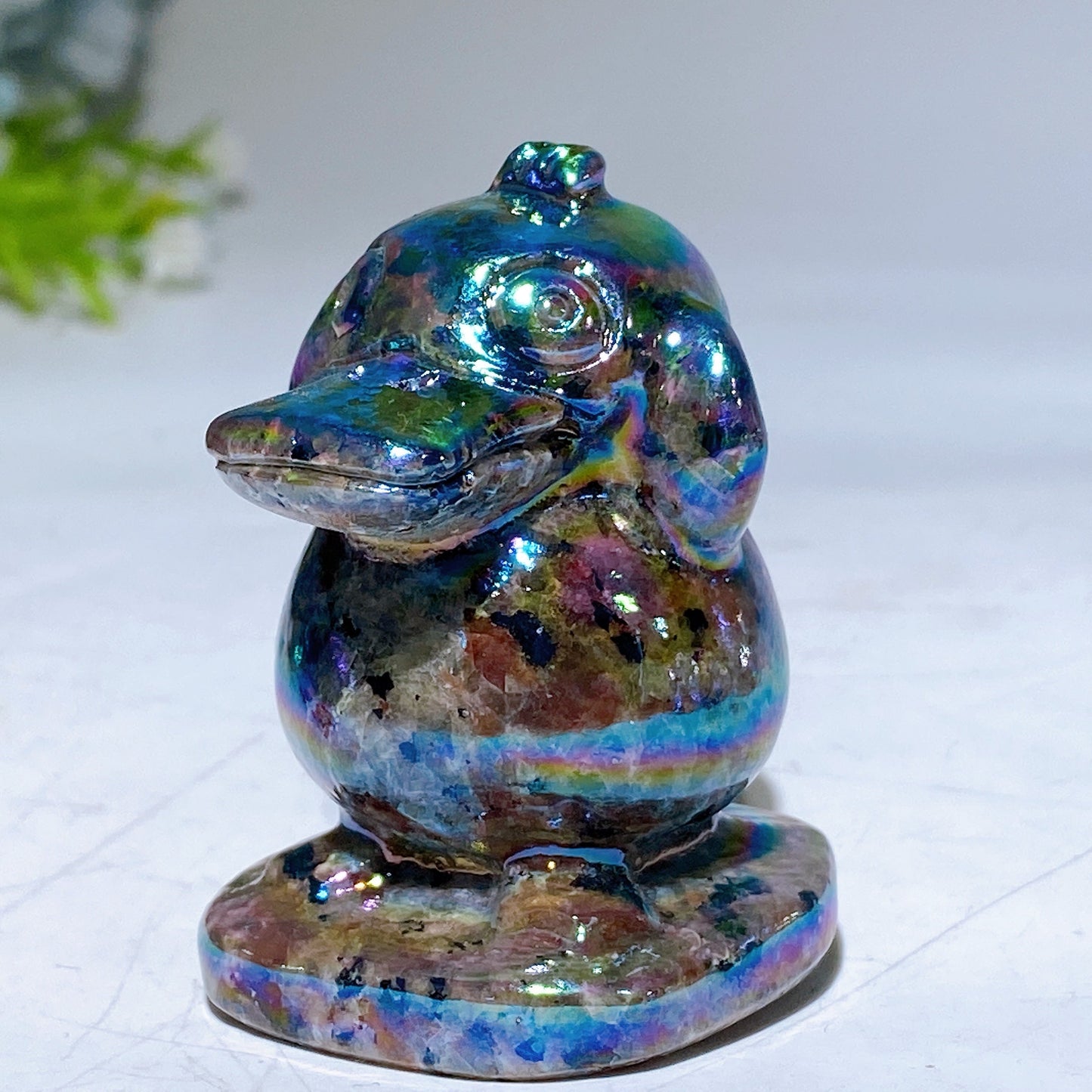 1.6"-2.4" Aura Yooperlite Pokemon Character Carving Crystal Healing Bulk Wholesale
