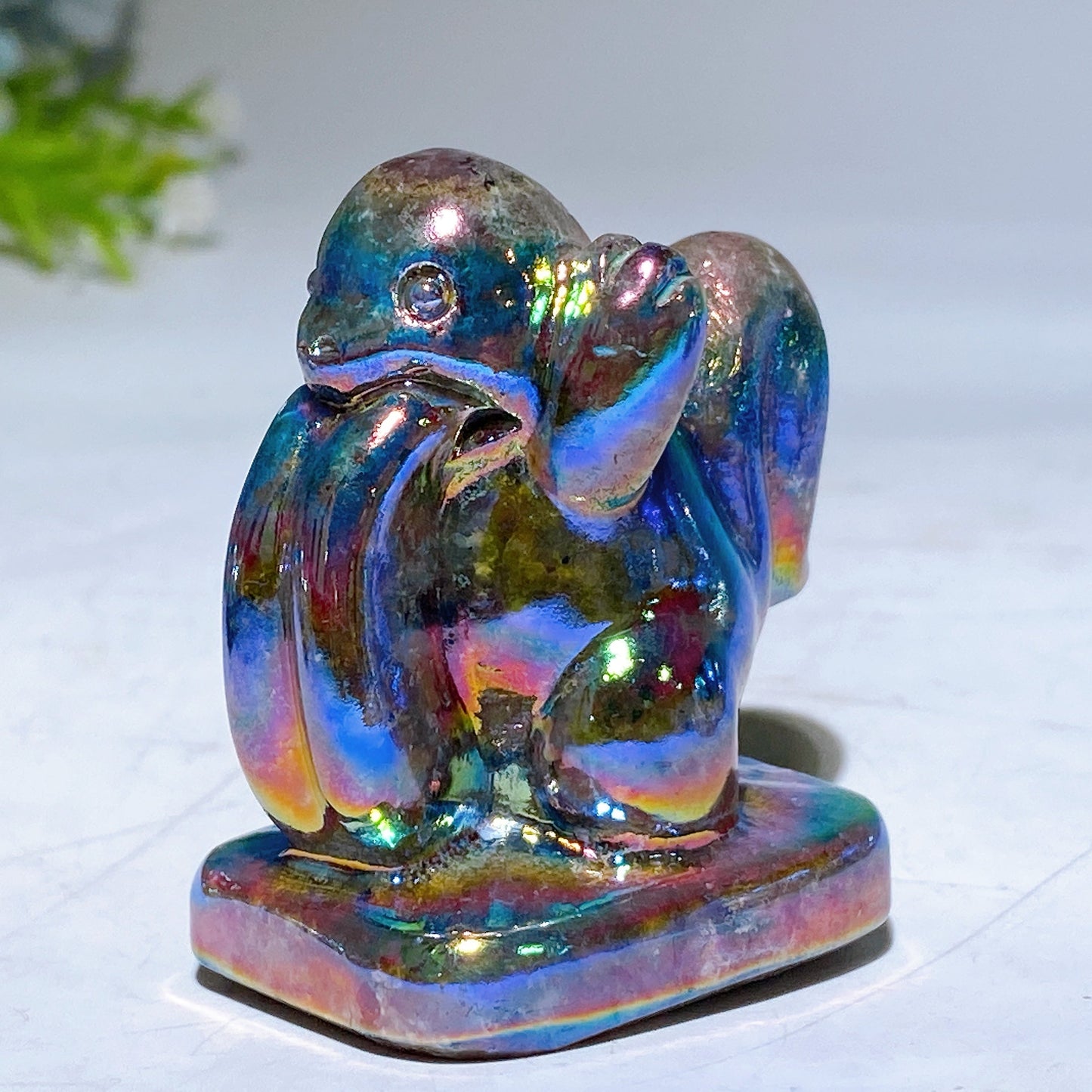 1.6"-2.4" Aura Yooperlite Pokemon Character Carving Crystal Healing Bulk Wholesale