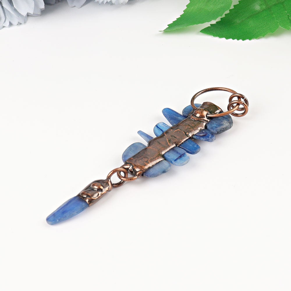 4.2" Kyanite Pendant for Jewelry Key Chain DIY Crystal wholesale suppliers