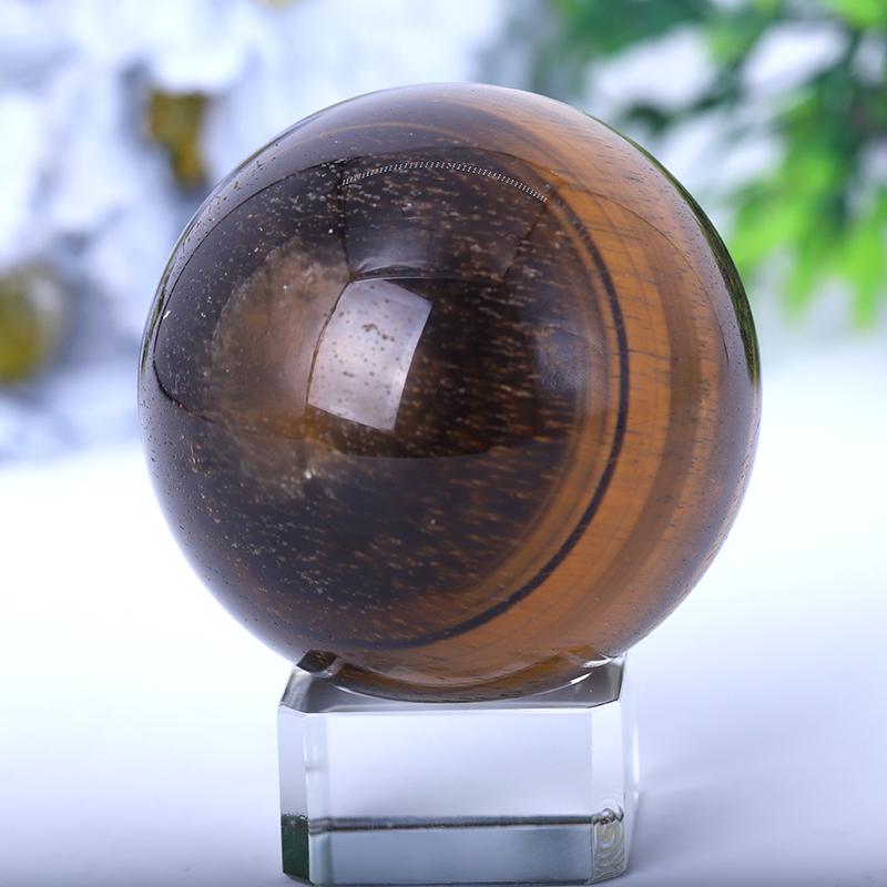 2.0"-4.0" Tiger Eye Sphere Crystal wholesale suppliers