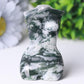 3“ Moss Agate Crystal Model Carvings Crystal wholesale suppliers