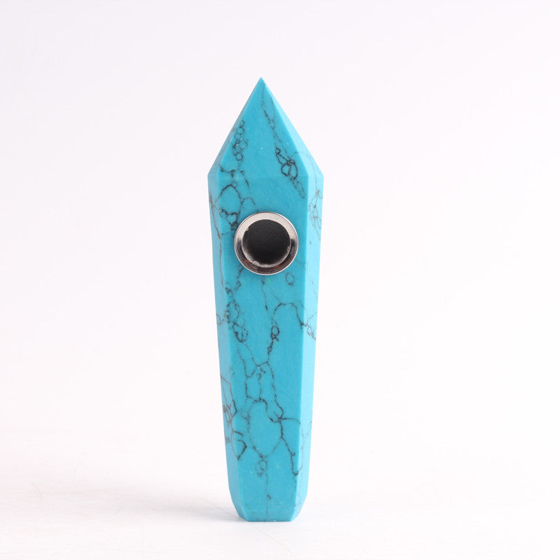 Blue turquoise Smoking Pipe wholesale support mixed customization