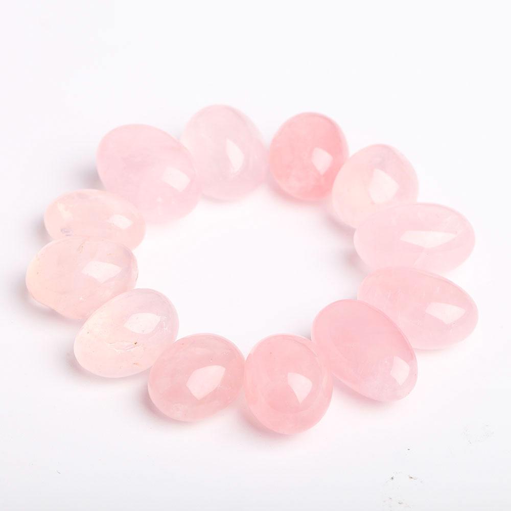 0.1kg Rose Quartz Crystal Tumbles Crystal wholesale suppliers