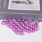 0.5-0.7'' High Quality Purple Aura Crystal Spheres Crystal Balls for Healing Crystal wholesale suppliers