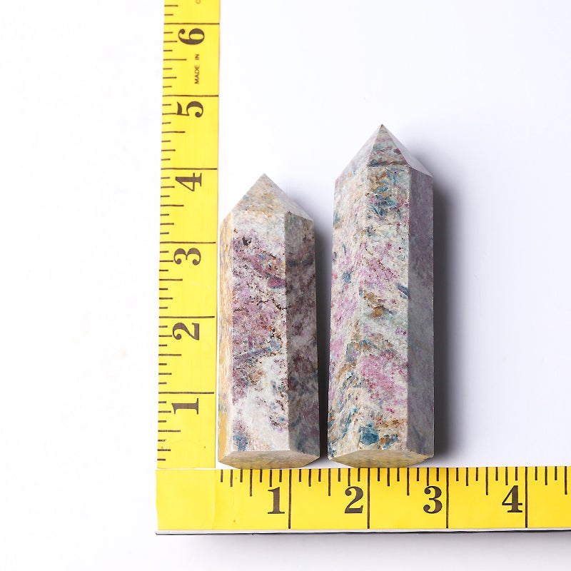 2.5"-4.5" Ruby in Kyanite Crystal Tower Crystal wholesale suppliers