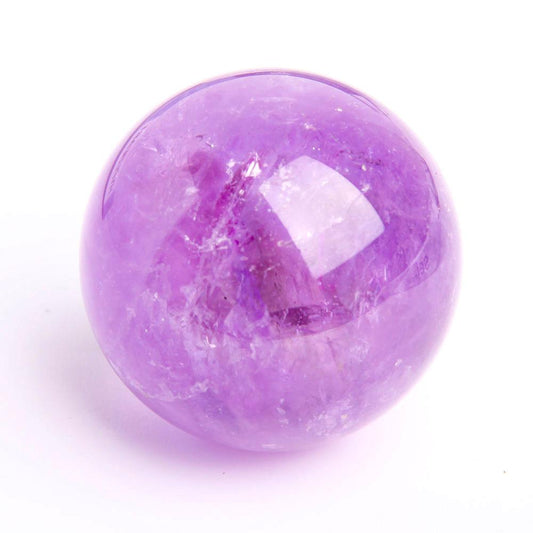 2.25” Natural Amethyst Crystal Sphere Crystal wholesale suppliers