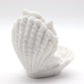 Shell Shape White Resin Display Stand for Home Decoration