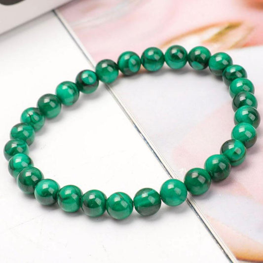 7mm Malachite Bracelet Crystal wholesale suppliers