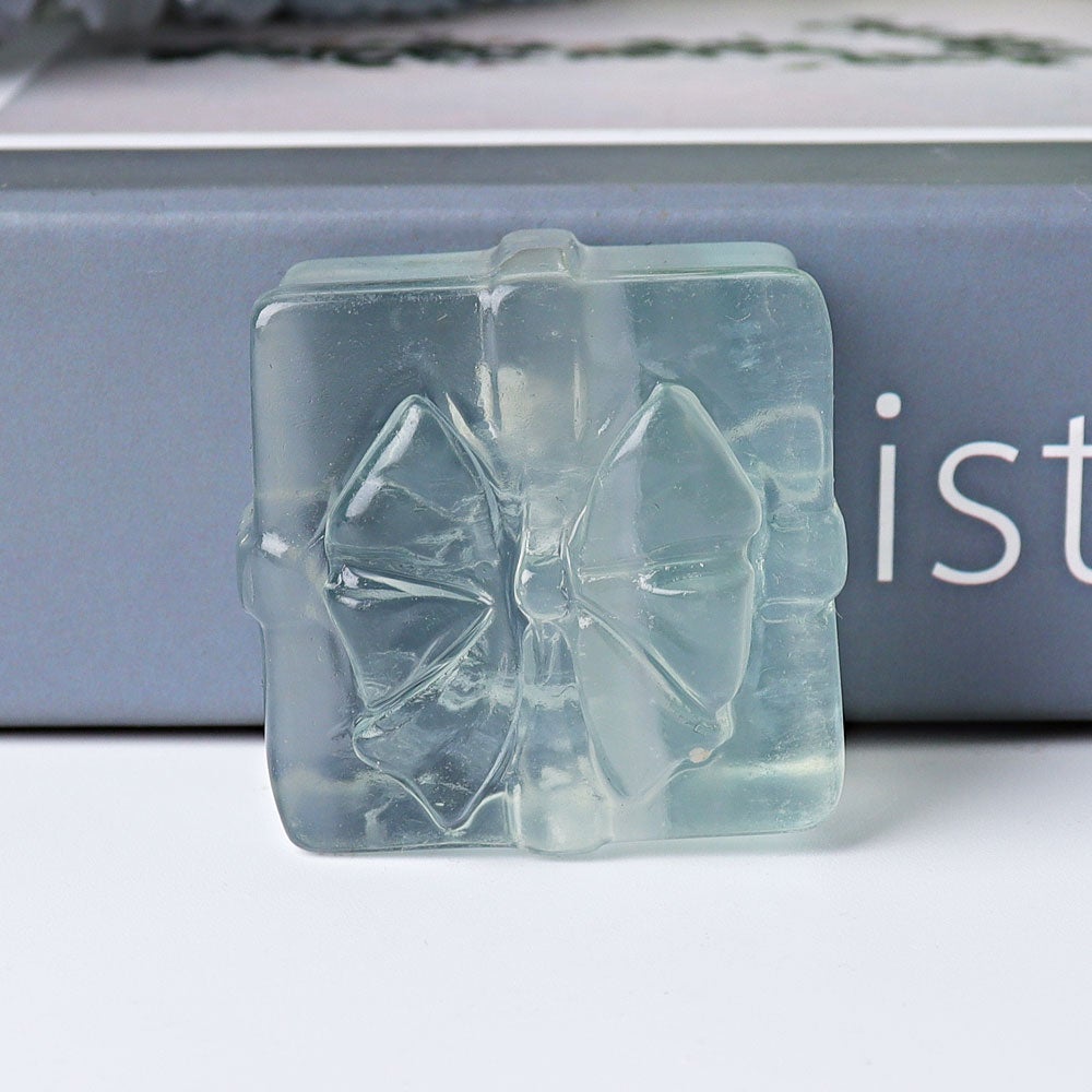 1.5" Gift-box Crystal Carvings for Christmas Crystal wholesale suppliers