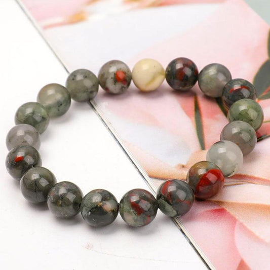 10mm Blood Stone Bracelet Crystal wholesale suppliers