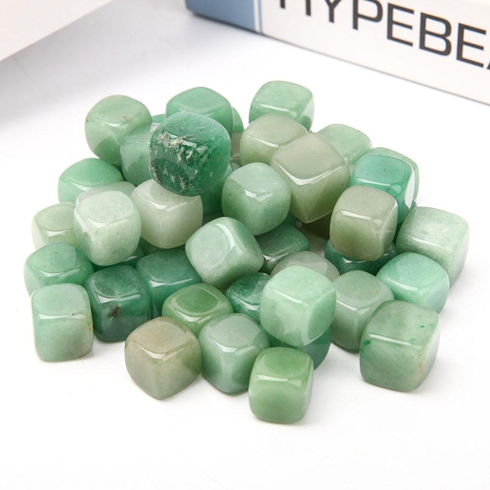 0.1kg Green Aventurine Cubes Crystal wholesale suppliers