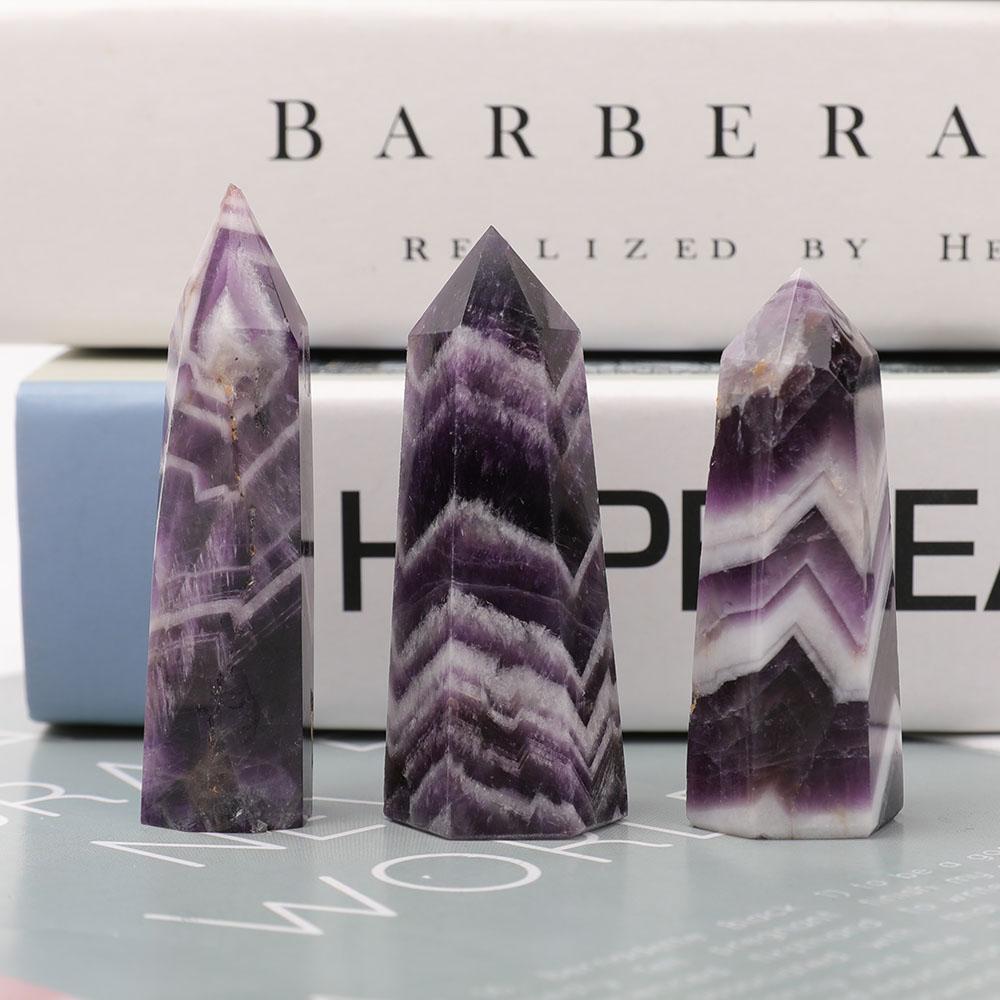 Set of 3 Dream Amethyst Points Crystal wholesale suppliers