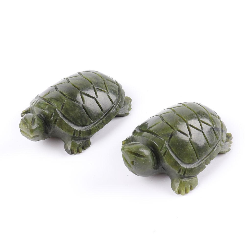 Serpentine Turtle Carvings S