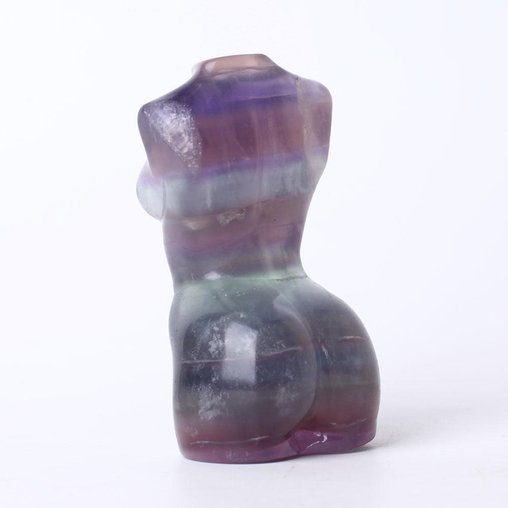 Fluorite Woman Body Figurine Crystal Carvings Crystal wholesale suppliers