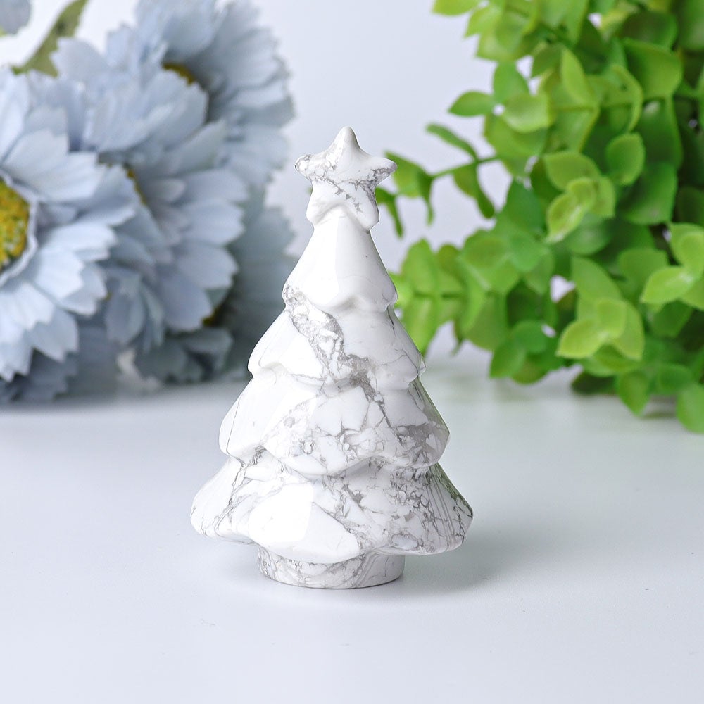 2"-2.5" Christmas Tree Crystal Carvings Crystal wholesale suppliers