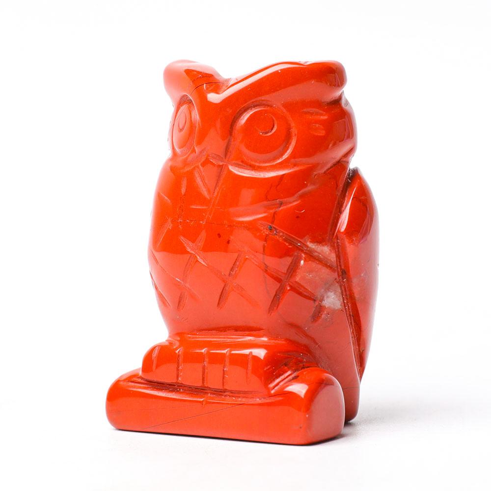 2.0" Crystal Carving Owl Figurine Decoration Crystal wholesale suppliers