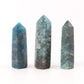 Set of 3 Blue Apatite Point Crystal wholesale suppliers