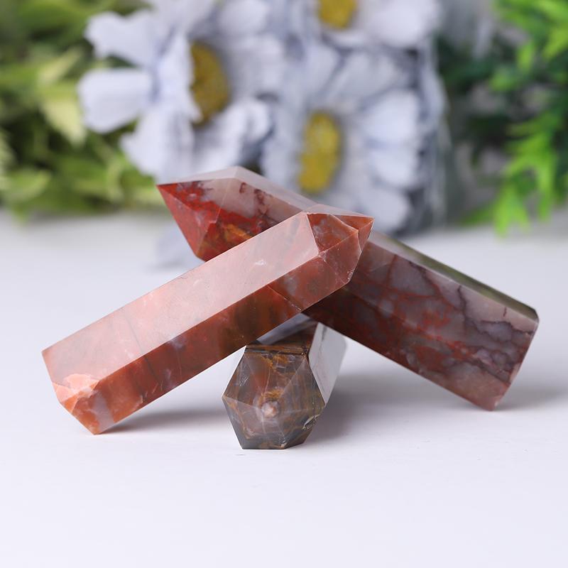 Wholesale Natural Agate Point Healing Tower Crystal wholesale suppliers