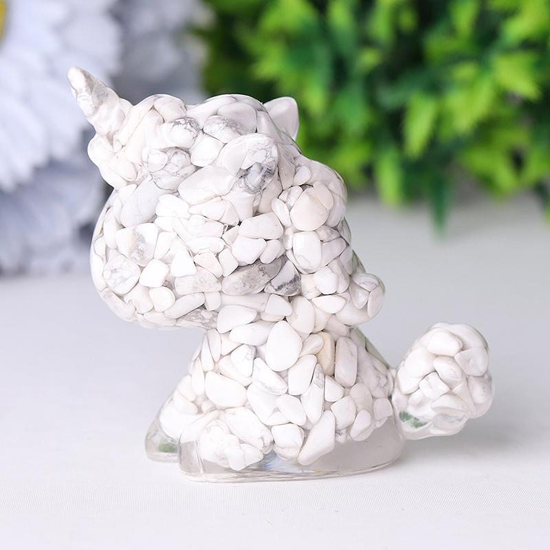 2.5"-3.0" Resin Unicorn Crystal Carvings Crystal wholesale suppliers