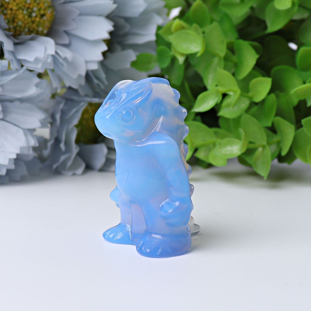 1.88" Blue Opalite Dinosaur Crystal Carving Crystal wholesale suppliers