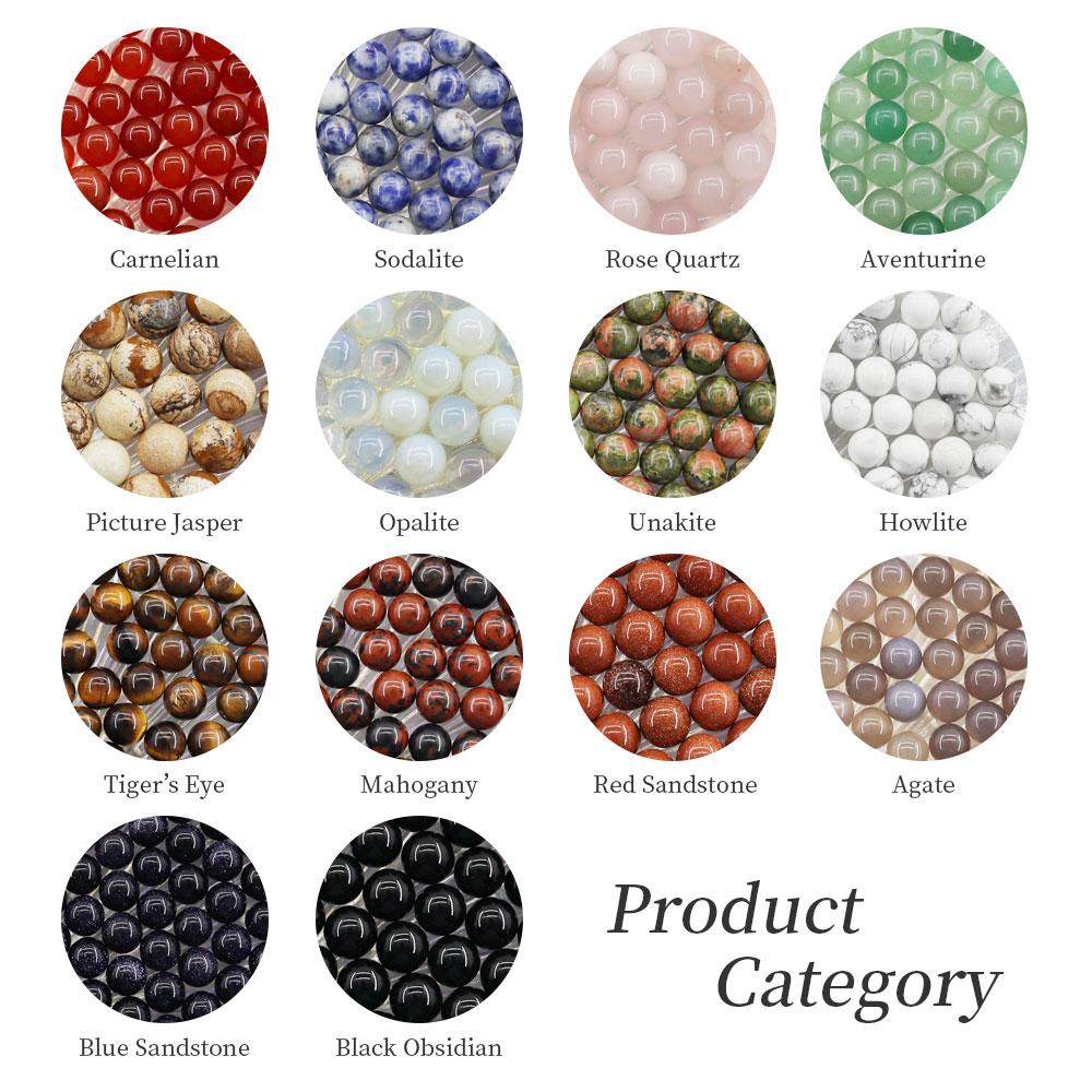 10mm No hole/Undrilled 30pcs Natural Crystal Beads Stone Gemstone Round Loose Energy Healing Beads Crystal wholesale suppliers