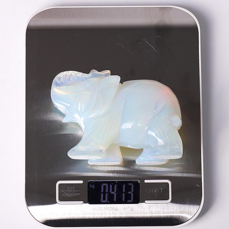 Opalite Elephant Crystal Carvings Crystal wholesale suppliers