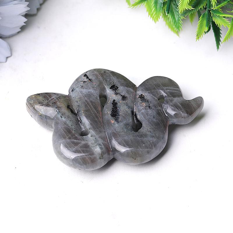 3.5" Labradorite Snake Crystal Carvings Crystal wholesale suppliers