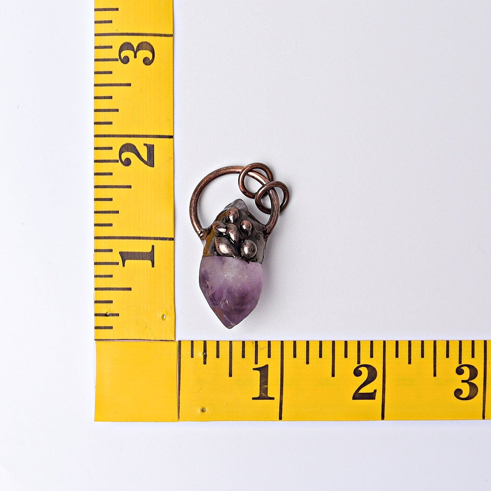 1.5" Amethyst Pendant for DIY Crystal wholesale suppliers