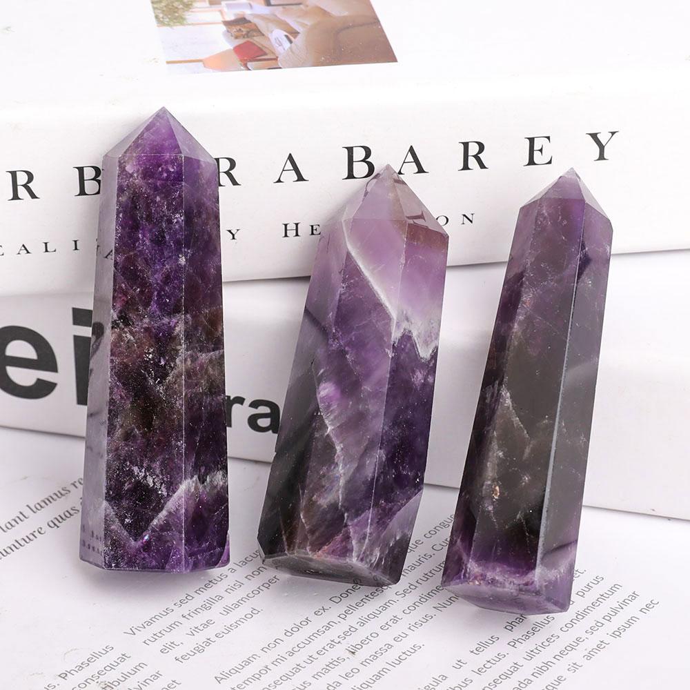 Set of 3 Amethyst Points Crystal wholesale suppliers