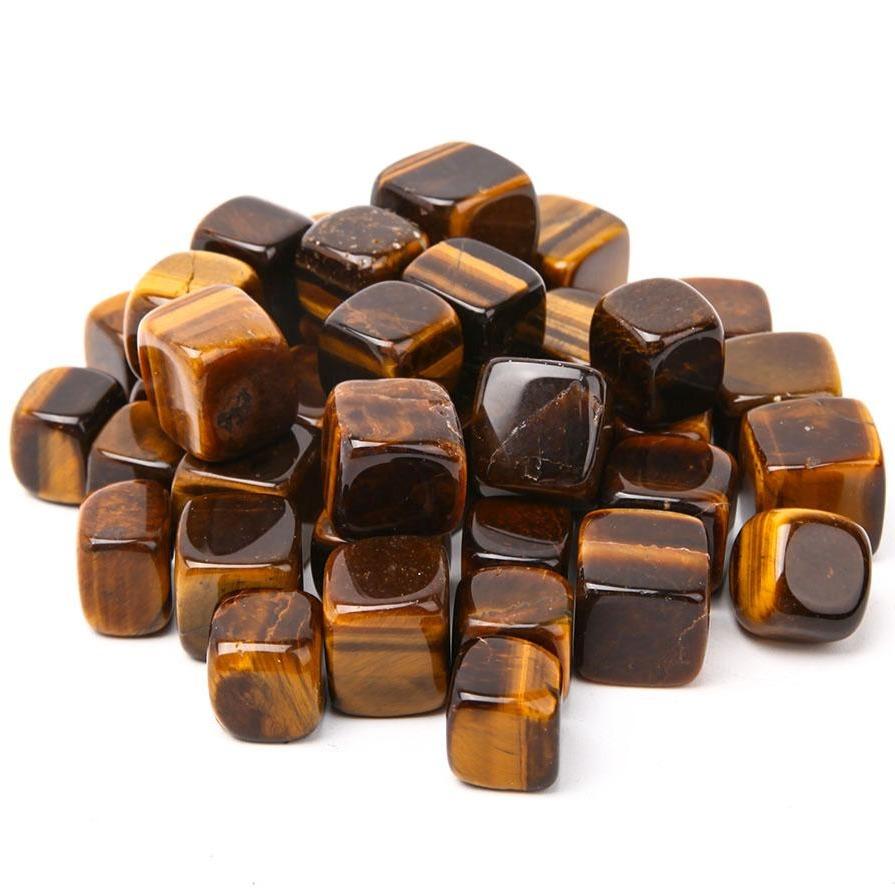 0.1kg Tiger Eye Cubes Bag Crystal wholesale suppliers