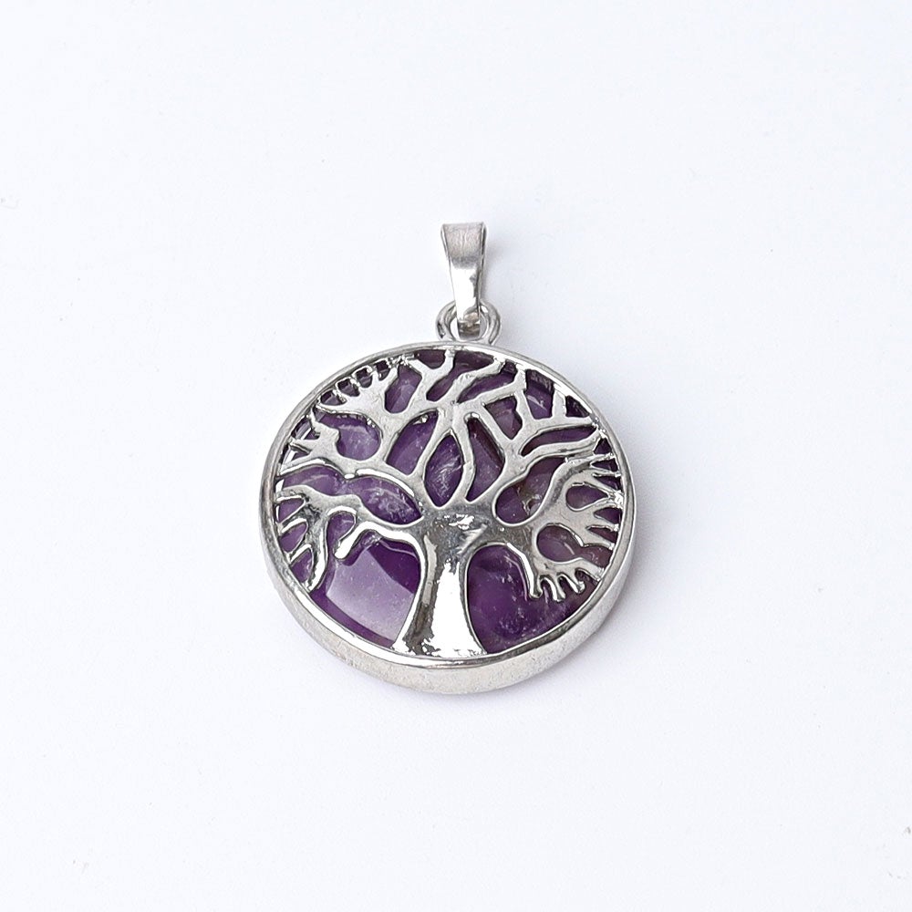 1.2" Tree of life Wrapped Crystal Pendant Crystal wholesale suppliers