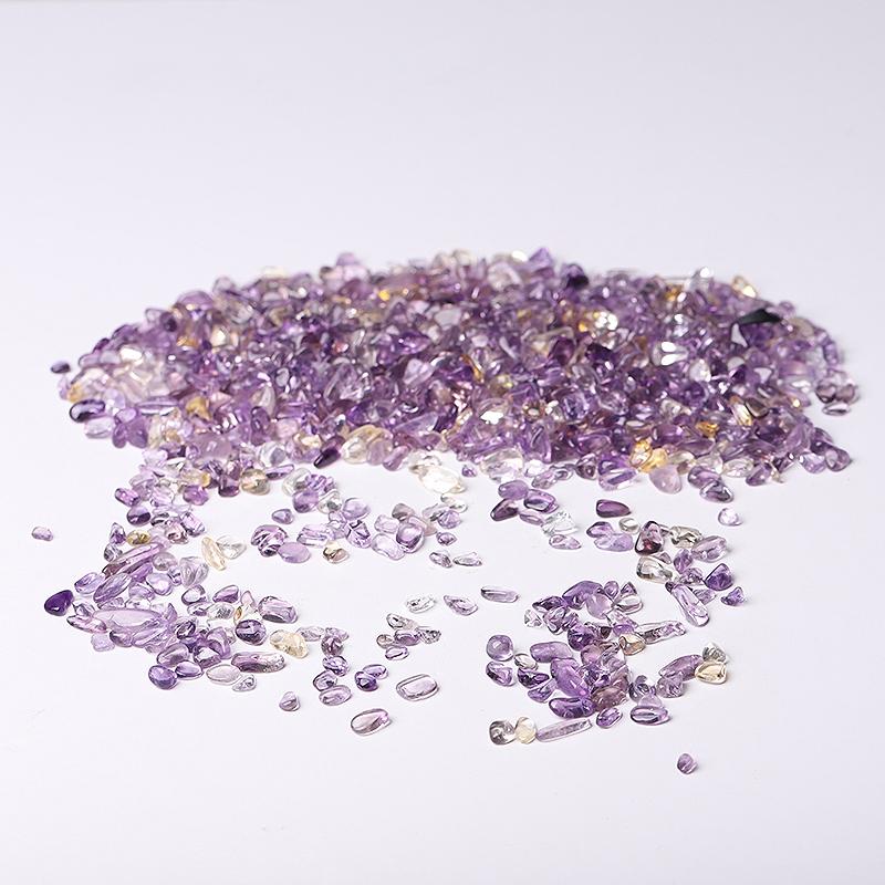 0.1kg Natural Ametrine Chips Crystal Chips for Decoration Crystal wholesale suppliers