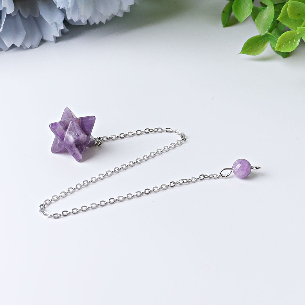 0.5" Merkaba Pendulum Crystal wholesale suppliers