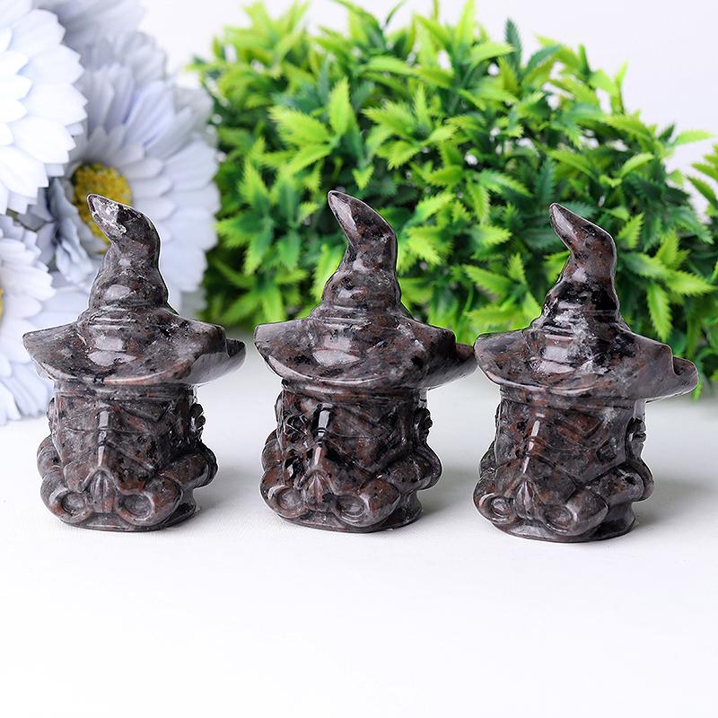 3" Yooperlite Wizard Crystal Carvings for Halloween Crystal wholesale suppliers