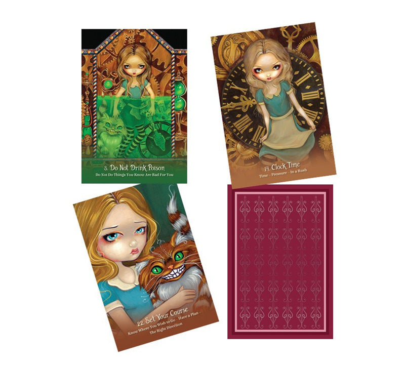 Alice the Wonderland Oracle Tarot Card Bulk Wholesale