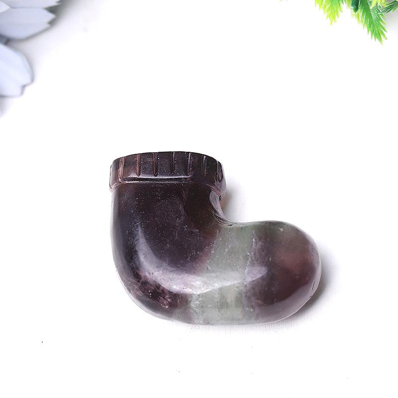 1.9" Sock Crystal Carvings for Christmas Crystal wholesale suppliers