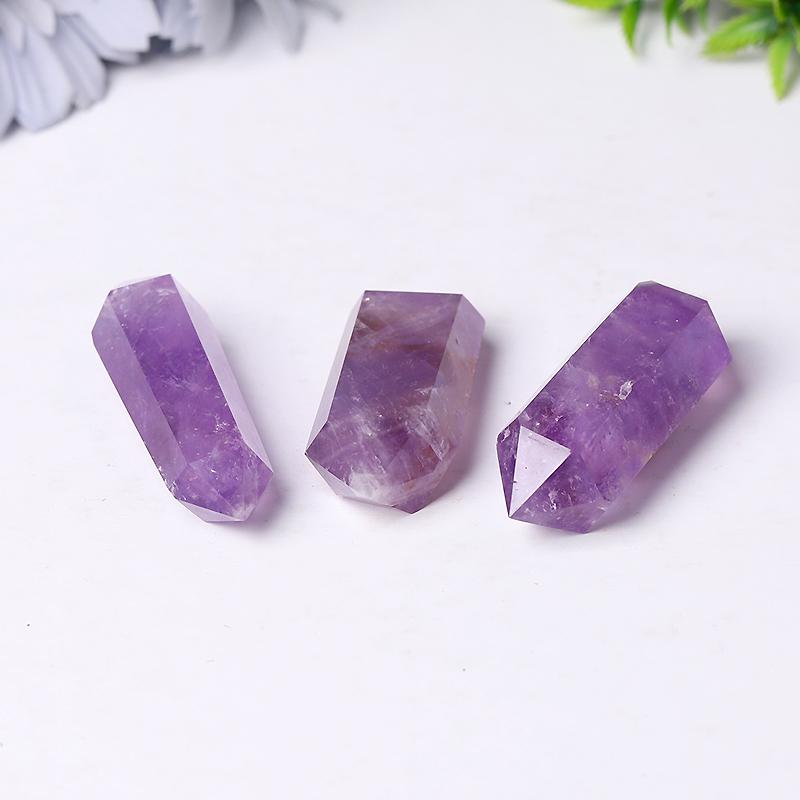 Natural Amethyst Double Terminated Points Crystal wholesale suppliers