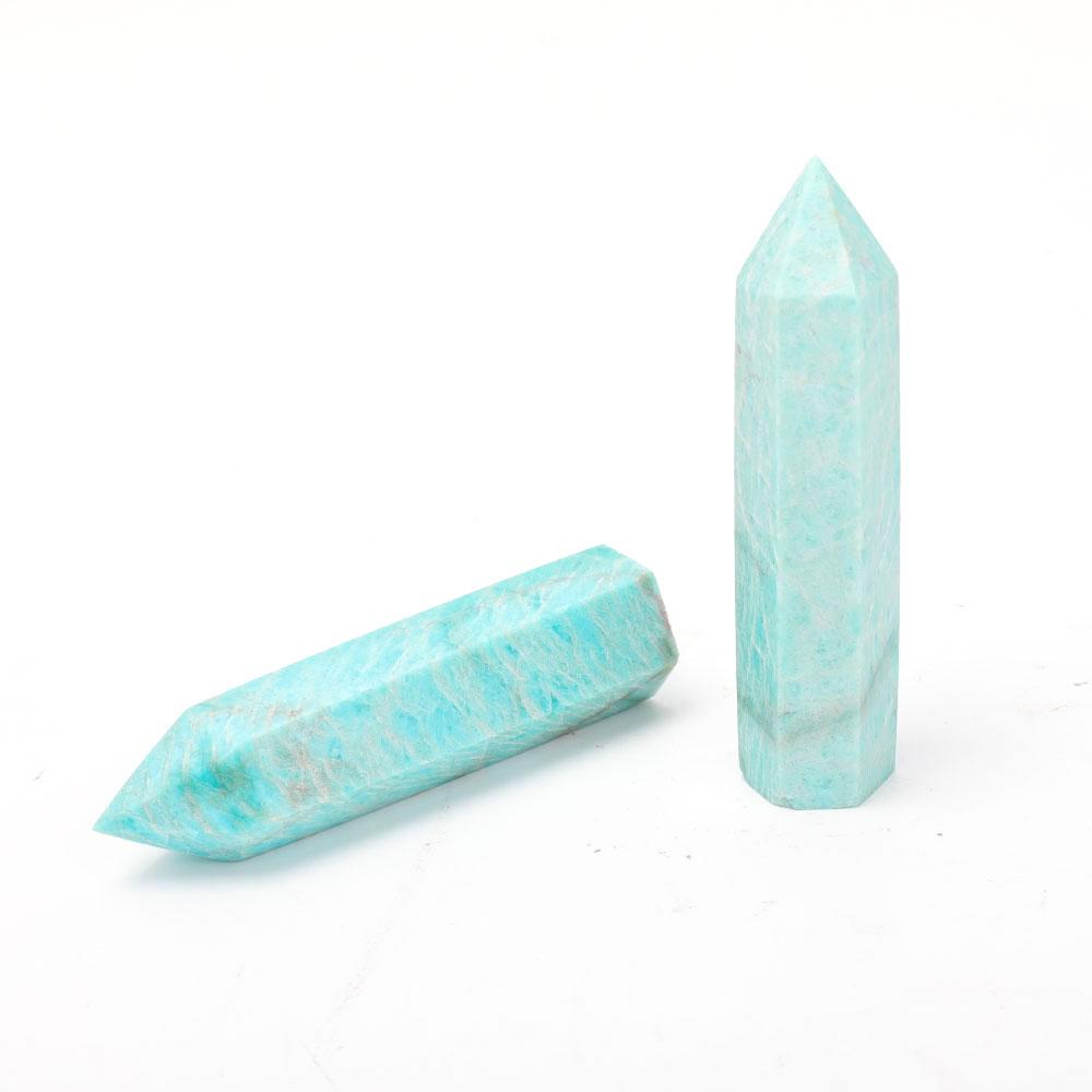 Set of 2 Amazonite Points Crystal wholesale suppliers