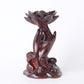 Resin Buddha Hand Lotus Statue Stand