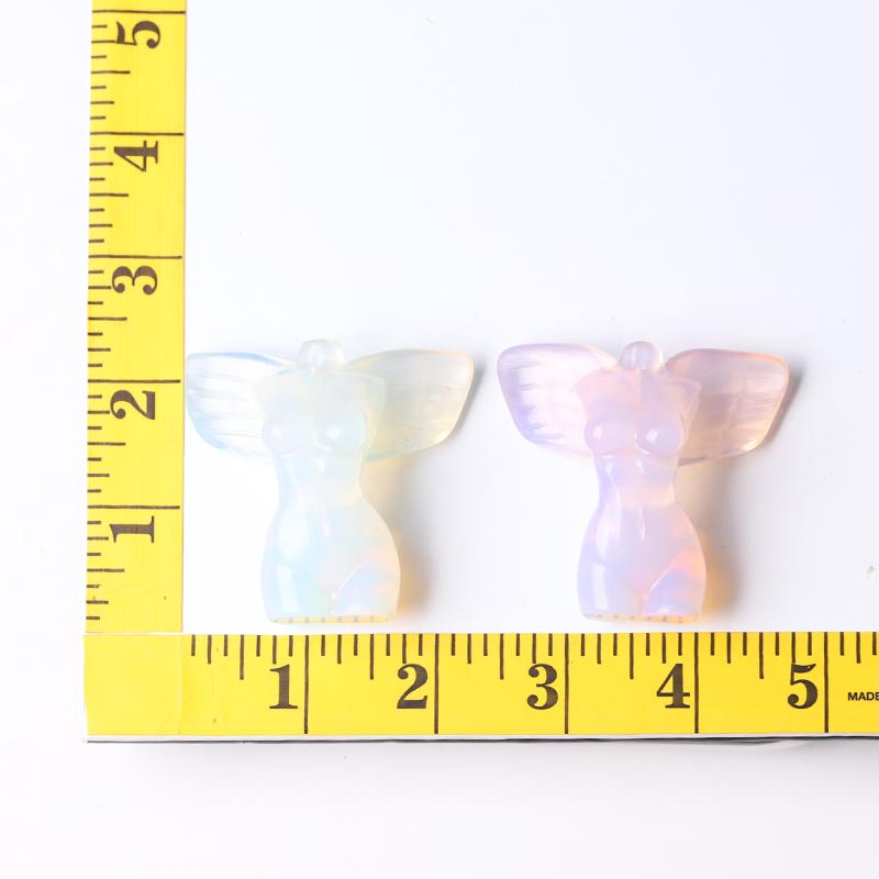 2" Woman Model Body with Wings Crystal Carvings Crystal wholesale suppliers