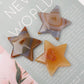 Set of 3 Druzy Agate Star Carvings Crystal wholesale suppliers