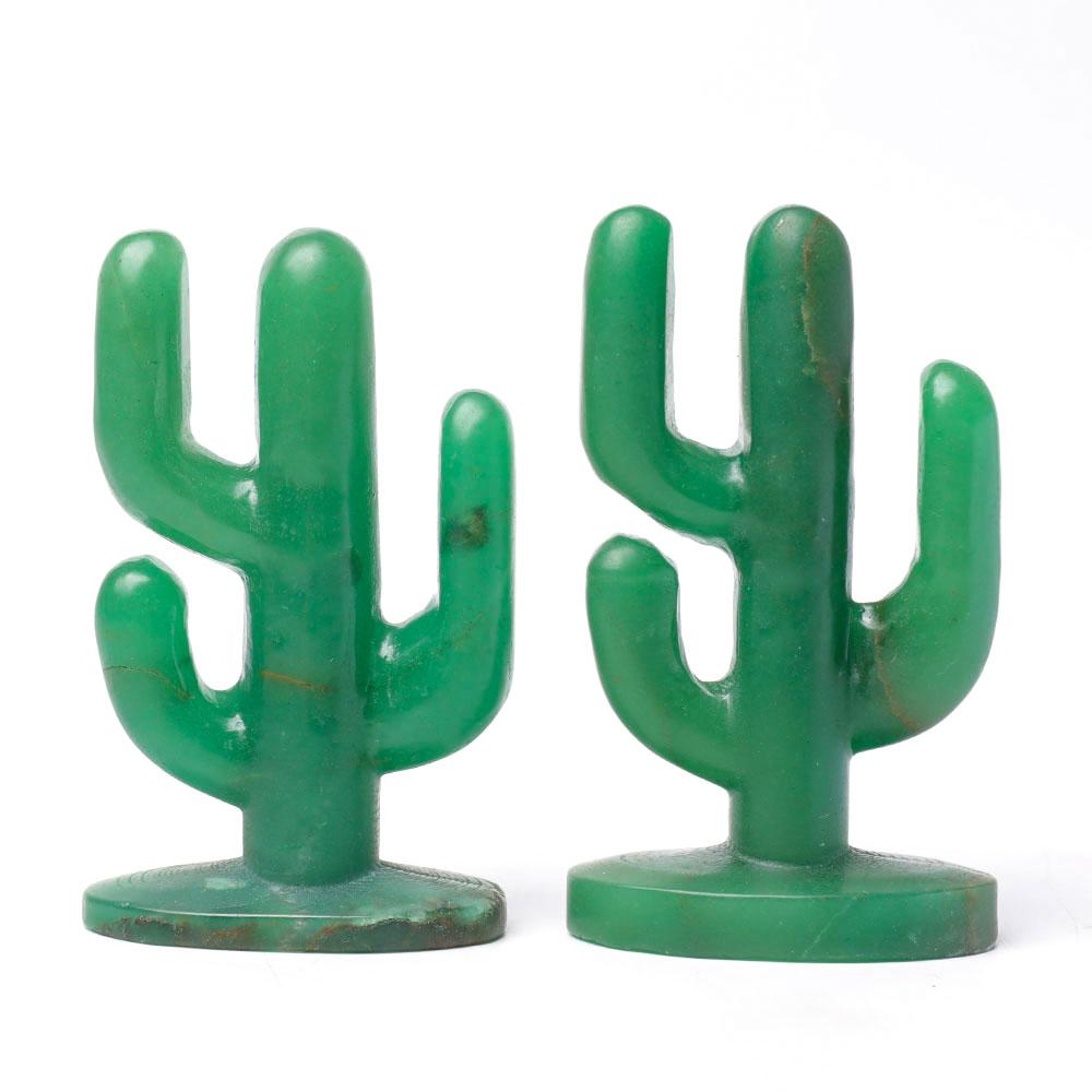 Natural Aventurine Cactus Carving Crystal wholesale suppliers