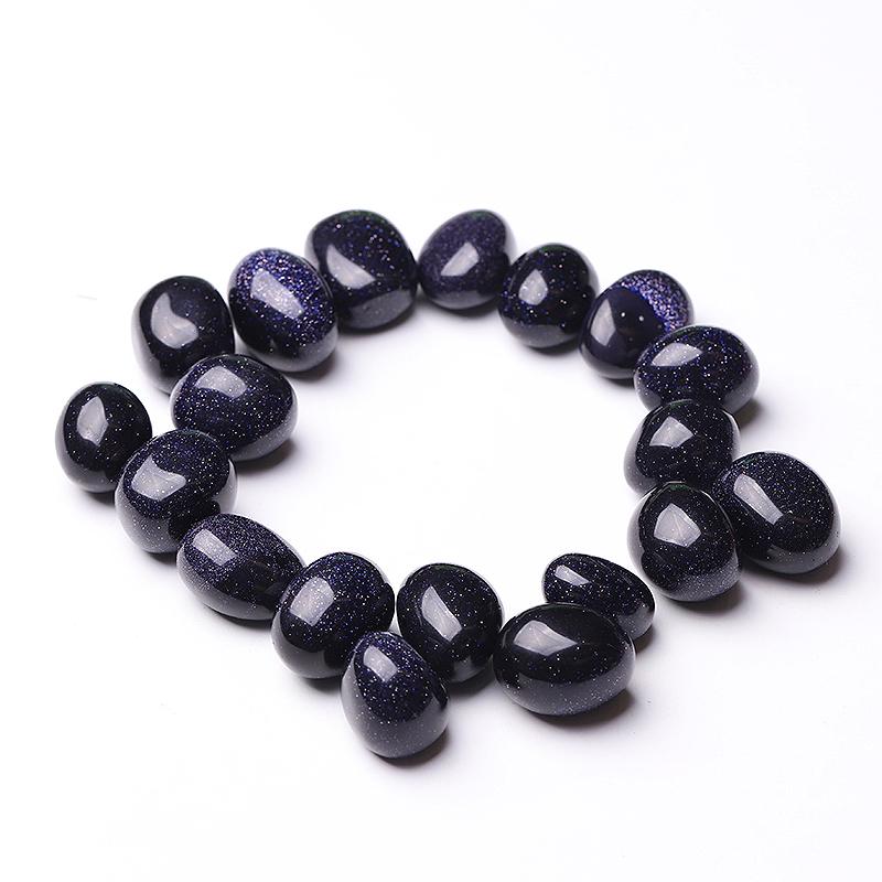 0.1kg Blue Sandstone Tumbles Crystal Tumbles for Healing Crystal wholesale suppliers