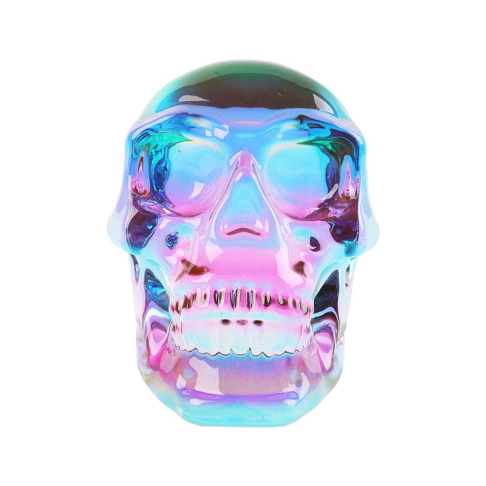 Aura Crystal Rainbow Skull Carving on Discount Crystal wholesale suppliers