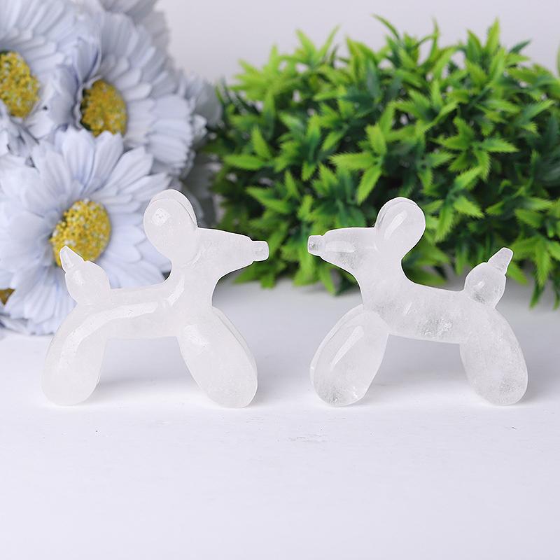 2.8" Balloon Dog Crystal Carvings Crystal wholesale suppliers