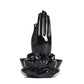 Black Obsidian Buddha Hand Carving Decoration Crystal wholesale suppliers
