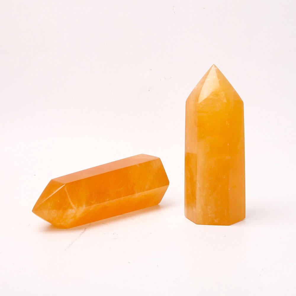 Honey Calcite Tower Crystal wholesale suppliers