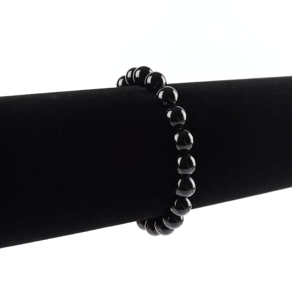 8mm Black Obsidian Bracelet Crystal wholesale suppliers