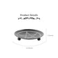 Black Metal Plate Stand